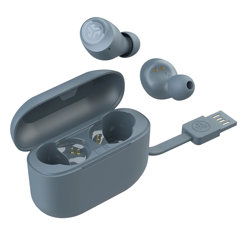 Go Air Pop Bluetooth Earbuds, True Wireless with Charging Case