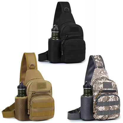 Men Outdoor Tactical Backpack Shoulder Sling Bag Chest Pack Sport Travel Hiking