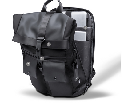 Men'S Travel Bag Laptop Backpack Anti-Theft Waterproof School Backpacks USB Charging Men Business Travel Bag Backpack New Design
