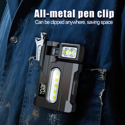 G5 Flashlight,Ultra-Compact 800 Lumens Rechargeable EDC Flashlight, Powerful LED G5 Flash Light for Everyday Carry & Outdoor Use,1200Mah