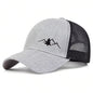 Unisex Casual Baseball Cap Sports Snapback Hat Mountain Embroidery Hip Hop Hats Summer Breathable Mesh Caps Gorras