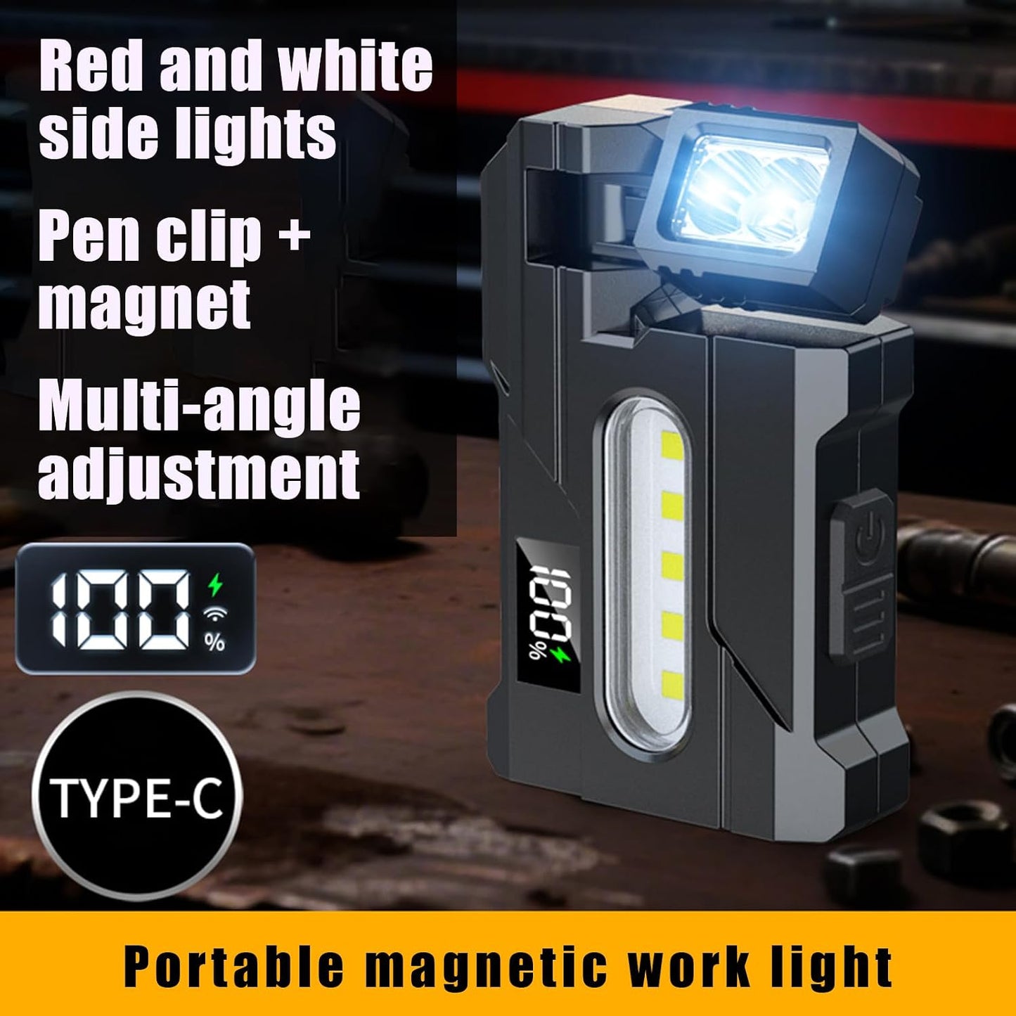G5 Flashlight,Ultra-Compact 800 Lumens Rechargeable EDC Flashlight, Powerful LED G5 Flash Light for Everyday Carry & Outdoor Use,1200Mah