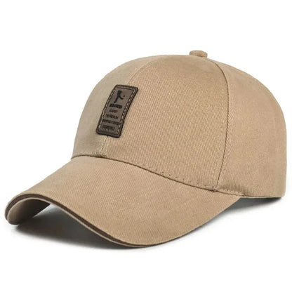 Spring, Summer, Autumn，Cotton Baseball Cap, Men, Autumn, Winter, Korean Version, Sports Sun Hat, Peaked Cap, Sunscreen, Sunhat