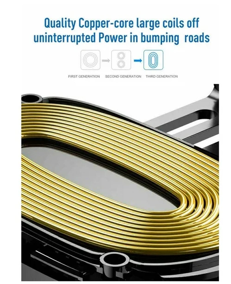 Qi Wireless Fast Charging Car Charger Mount Holder Stand 2 in 1 for Cell Phone