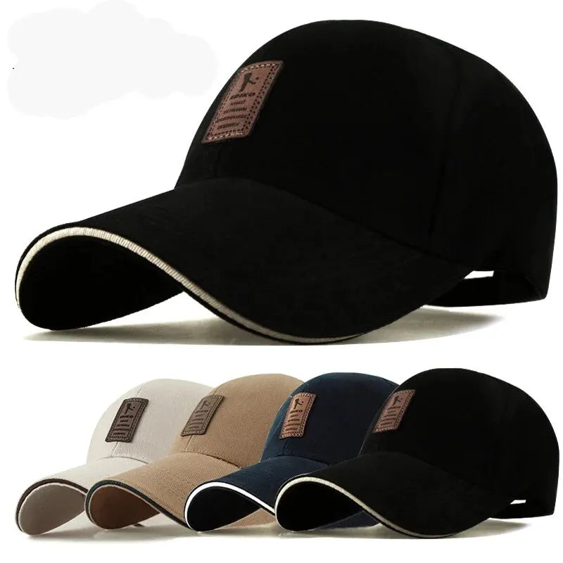 Spring, Summer, Autumn，Cotton Baseball Cap, Men, Autumn, Winter, Korean Version, Sports Sun Hat, Peaked Cap, Sunscreen, Sunhat