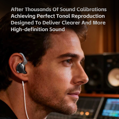 GK KUNTEN Dynamic Drive Headphones HIFI Heavy Bass Earbuds Sports Metal Headphones Detachable Headphones 2PIN KZ Zenith EDX