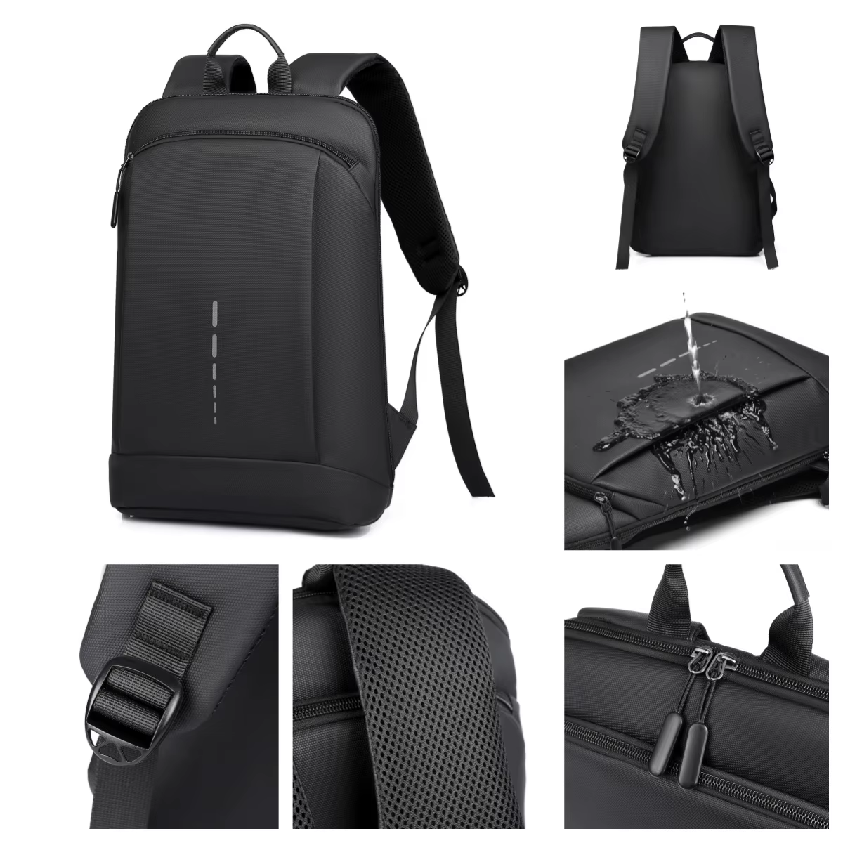 Men'S Waterproof Backpack Ultra-Lightweight Men'S Backpack Stylish Men'S Backpack 15.6-Inch Laptop Backpack