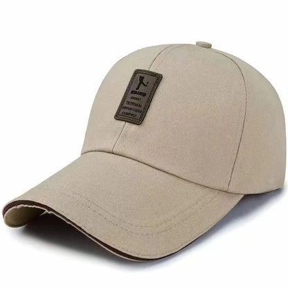 Spring, Summer, Autumn，Cotton Baseball Cap, Men, Autumn, Winter, Korean Version, Sports Sun Hat, Peaked Cap, Sunscreen, Sunhat