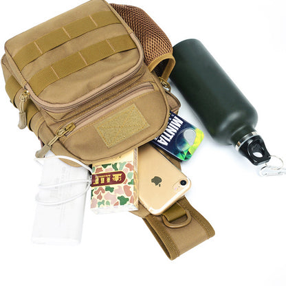 Men Outdoor Tactical Backpack Shoulder Sling Bag Chest Pack Sport Travel Hiking