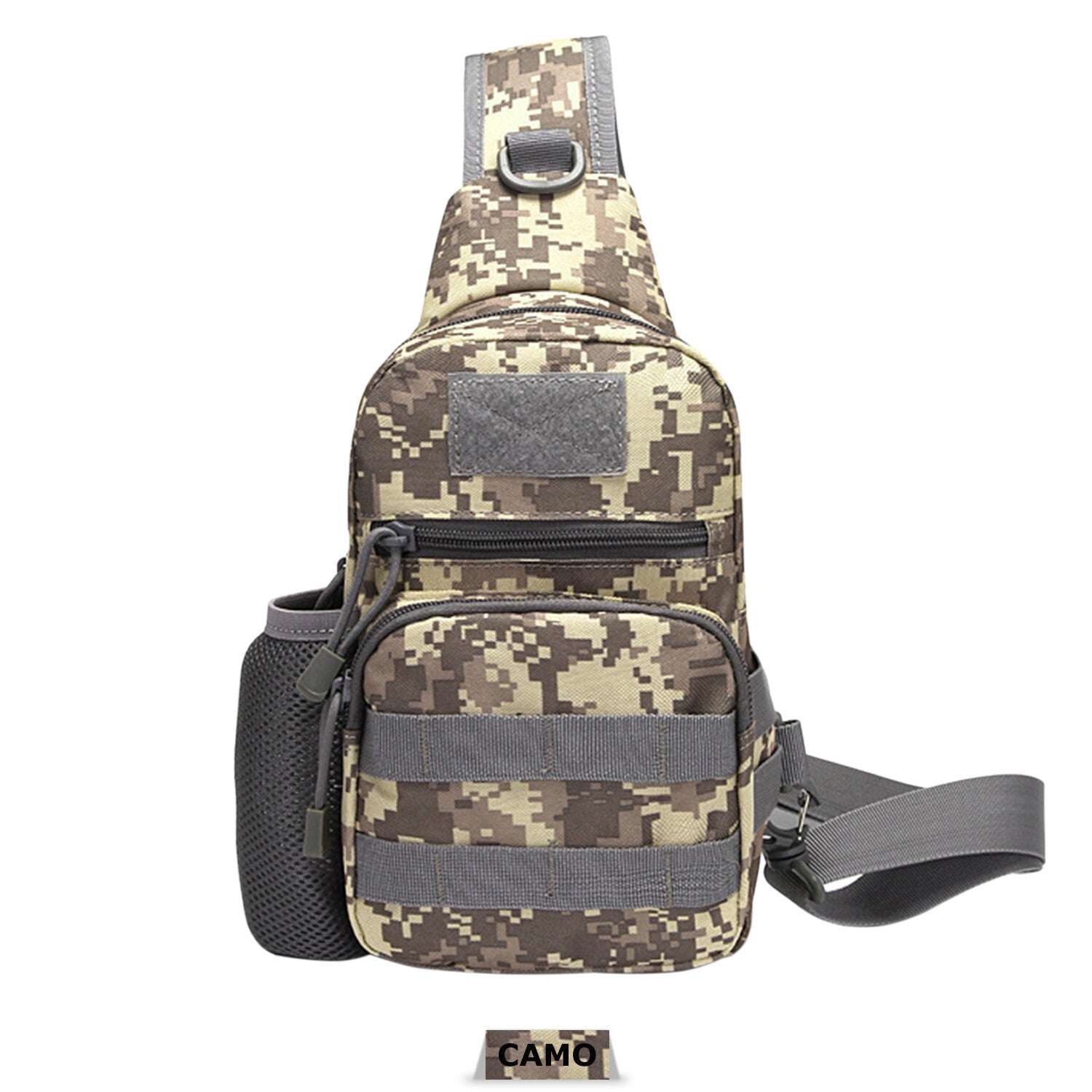 Men Outdoor Tactical Backpack Shoulder Sling Bag Chest Pack Sport Travel Hiking