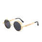 Metal Steam Punk Style Sun Glasses Steampunk Fashion Men Retro round Sunglasses