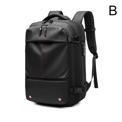 Travel Backpack Vacuum Compression Backpack Business Large Capacity School Backpack Expand Outdoor Hiking Backpack