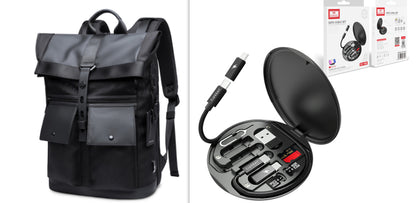 Men'S Travel Bag Laptop Backpack Anti-Theft Waterproof School Backpacks USB Charging Men Business Travel Bag Backpack New Design