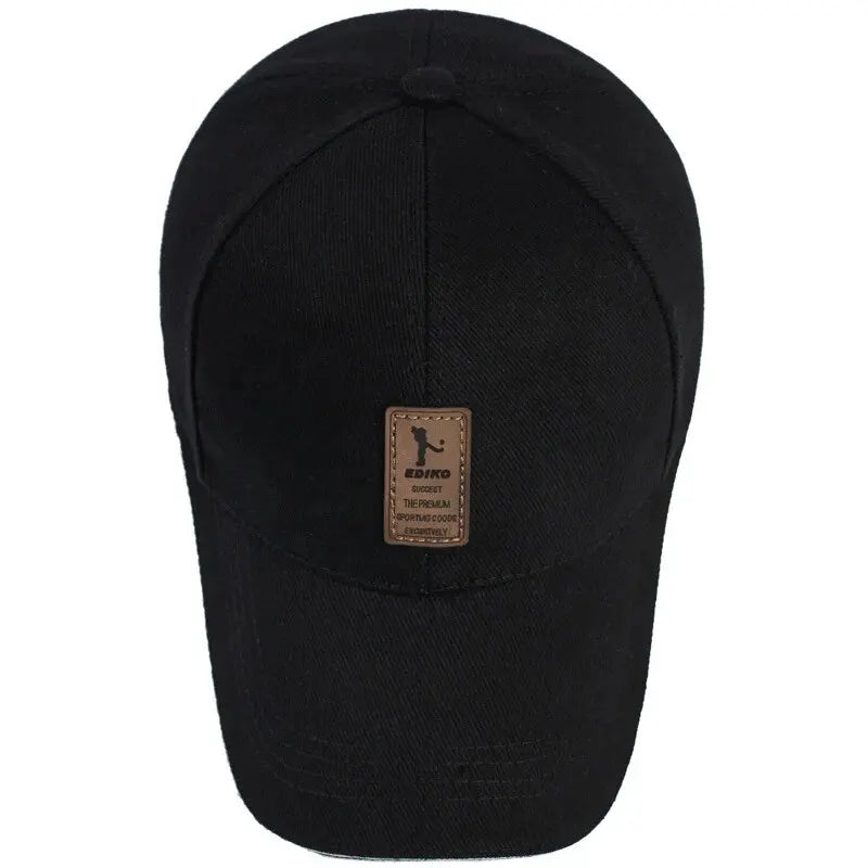 Spring, Summer, Autumn，Cotton Baseball Cap, Men, Autumn, Winter, Korean Version, Sports Sun Hat, Peaked Cap, Sunscreen, Sunhat
