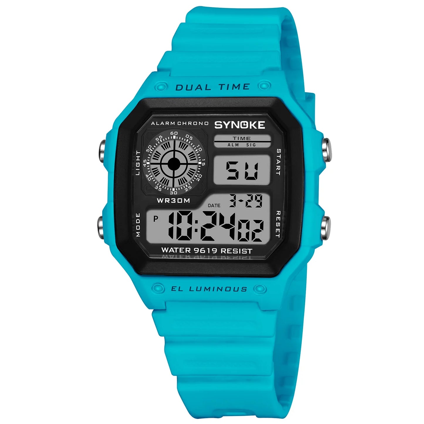 Outdoor Sport Watch Men  Brand Multifunction Watches Alarm Clock Chrono Waterproof Digital Watch Reloj Hombre